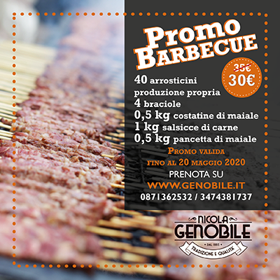 Promo barbecue Genobile